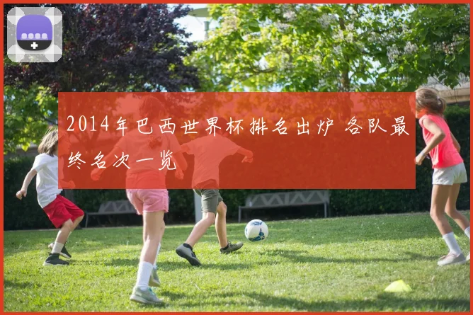 2014年巴西世界杯排名出炉 各队最终名次一览