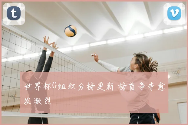 世界杯G组积分榜更新 榜首争夺愈发激烈