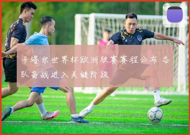 卡塔尔世界杯欧洲联赛赛程公布 各队备战进入关键阶段